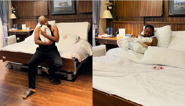 Singer Ben Cyco and wife Wanjiru welcome their 1st child together [Photos]