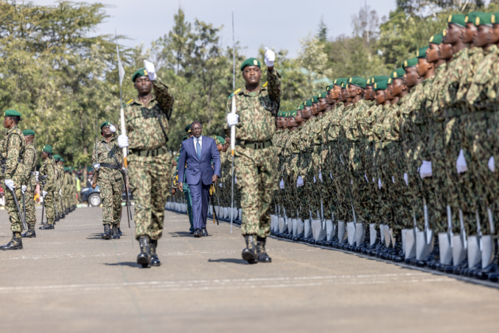 Ruto to Interior, Defence CSs: Ensure NYS recruits get firearms training
