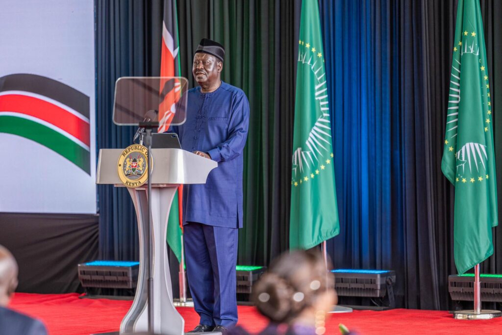 My candidature for AU is not a personal ambition – Raila affirms