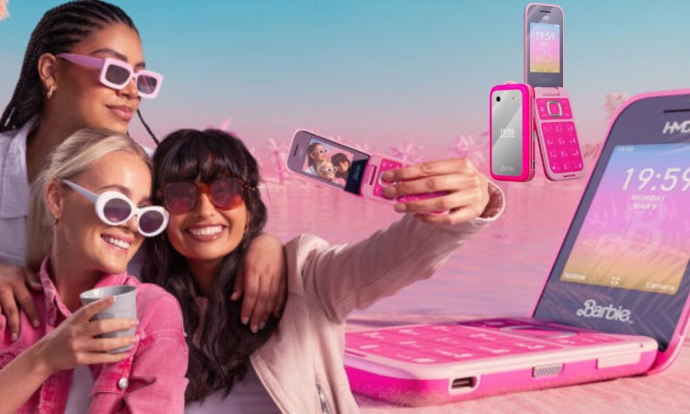 Digital Detox: HMD and Mattel Unveils the Nostalgic Barbie Phone