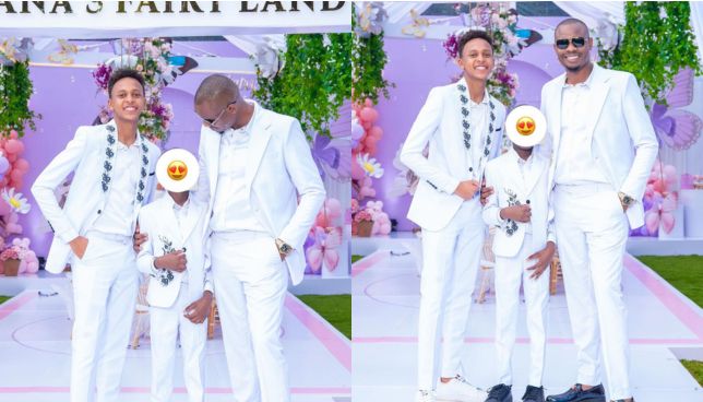 Kennedy Rapudo throws lavish party for son as he turns 9, Amber Ray present