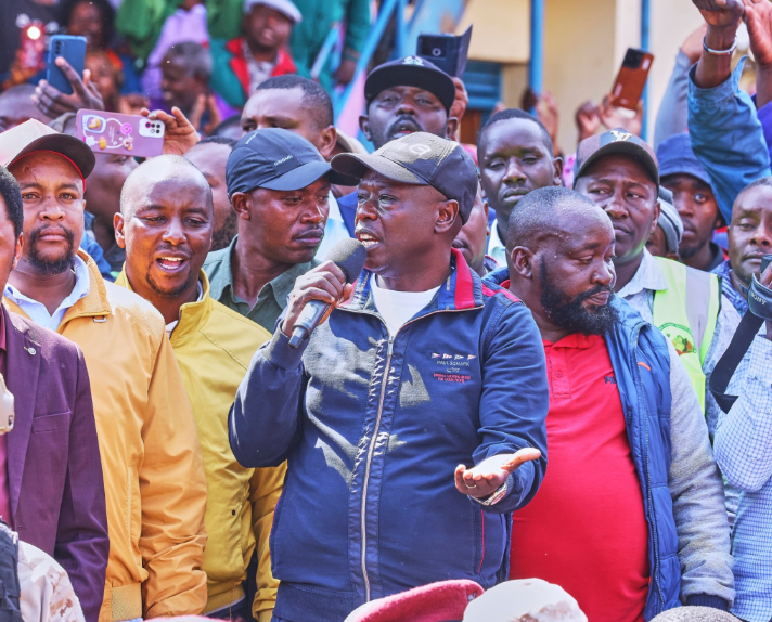 Why I address rallies in Kikuyu – Gachagua