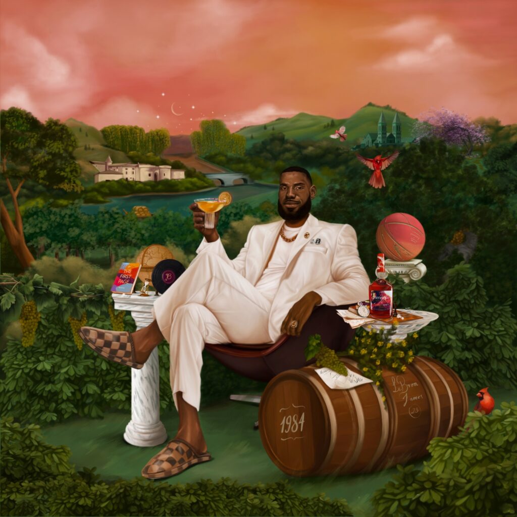Hennessy teams up with Lebron James to unveil a Limited-Edition collection