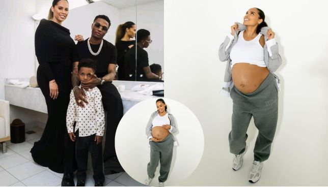 Photos: Wizkid and wife Jada Pollock expecting baby number 3