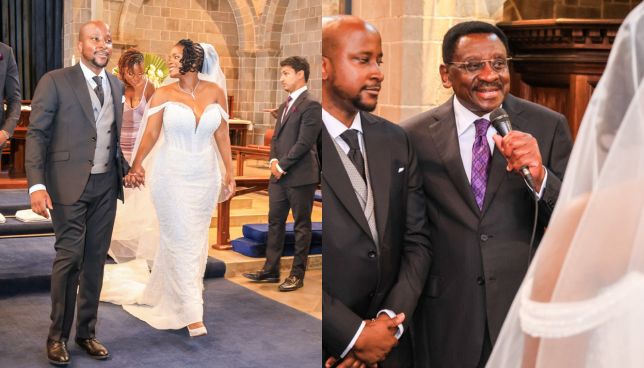 Governor James Orengo’s son weds lover in a lavish ceremony [Photos]
