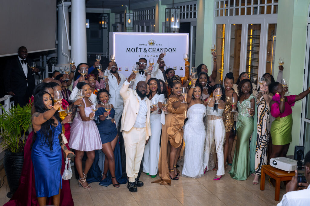Celebrities toast with Moët & Chandon in celebration of Champagne Day [Photos]