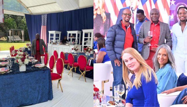 Photos: Donald Kipkorir holds exquisite party to celebrate Trump’s win