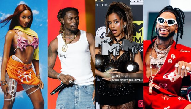 Tyla beats Asake & Diamond to win three awards at MTV EMAs [Full List]