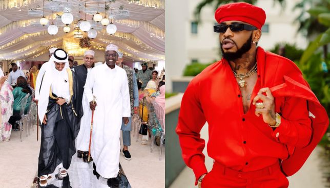 Diamond Paid Sh129 million to perform at wedding graced by President Ruto