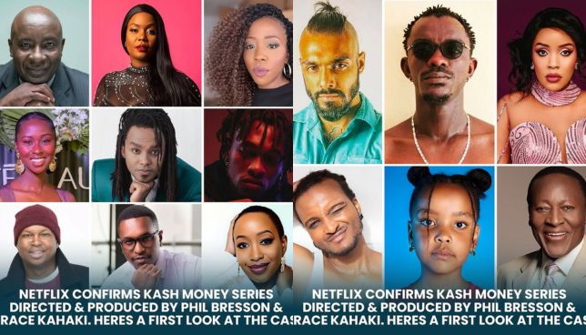 Janet Mbugua, Sanaipei Tande, Makbul & Lenana feature in new Netflix series ‘Kash Money’