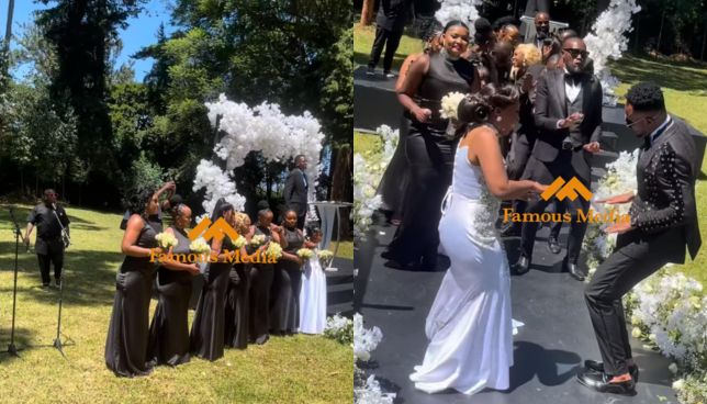 DJ Mo weds Size 8 in a lavish Private ceremony after reconciling