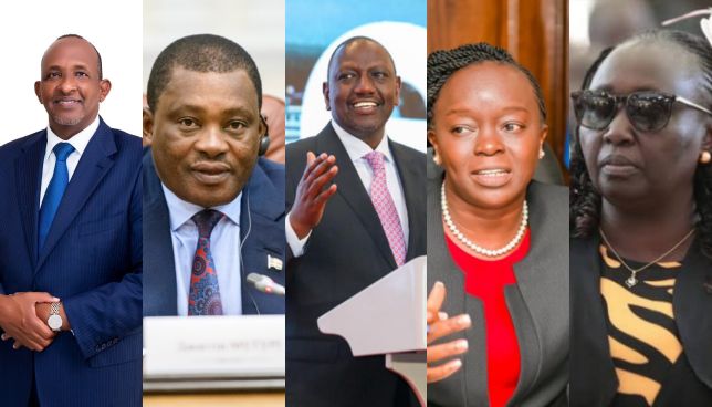President Ruto swaps Duale with Deborah, fires CS Muturi