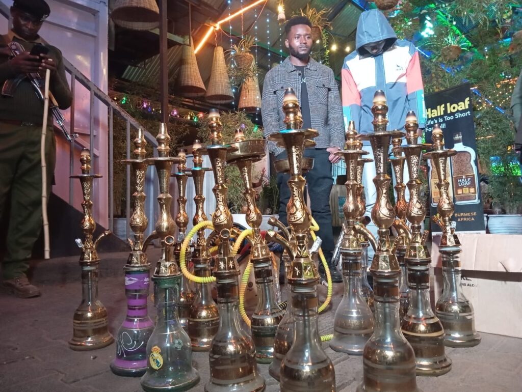 Shisha raid at Pulse Lounge nets 16 bongs, 106 cartons of flavors, two arrested