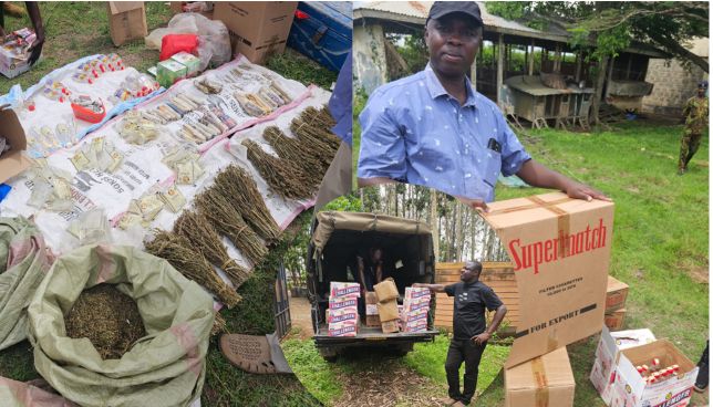 NACADA’s major crackdown in Bondo seizes Drugs & Illicit Liquor Worth Sh2.9 Million
