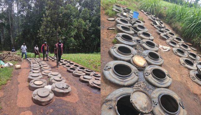 NACADA-Led Multi-Agency Raid Uncovers Massive Illicit Brew Den in Kisii, 5 Arrested 