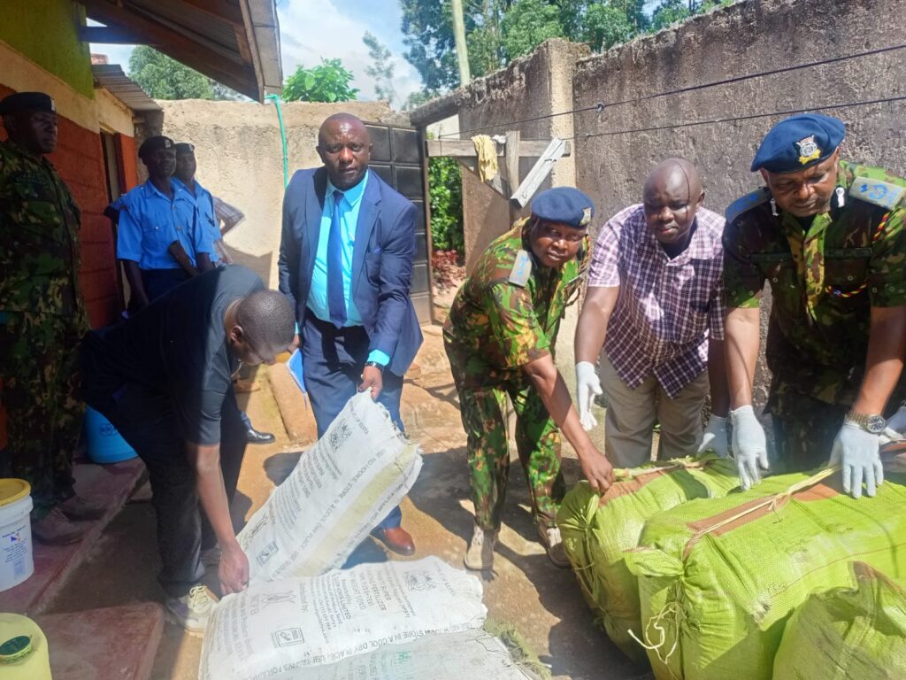 NACADA leads major Narcotics Crackdown in Kisii County, 3 Arrested