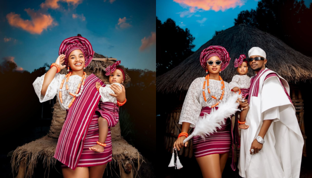 Marioo and Paula Kajala Reveal their Daughter’s Face for the First Time