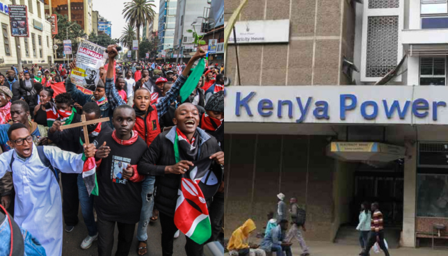 Kenya Power Breaks Silence After Thier Guard was Shot Dead at Stima Plaza During Protests