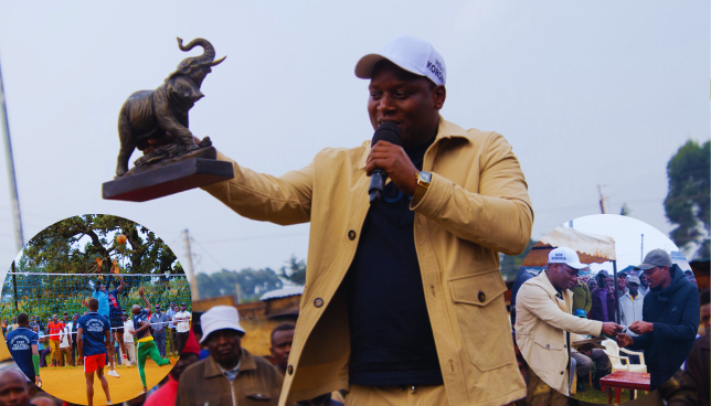 Hon. Kororia Simatwa Hosts Volleyball Tournament to Empower Cherengany Youth
