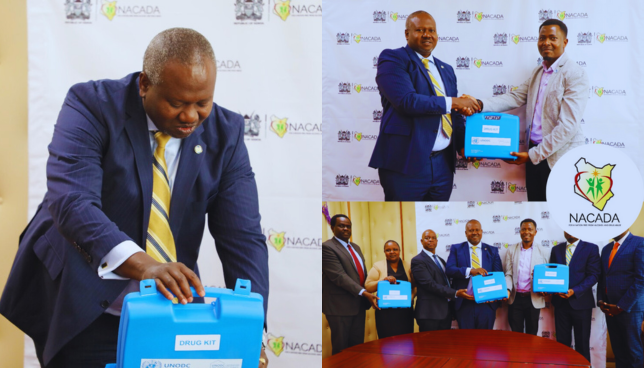NACADA Receives Drug Test Kits from UNODC to Strengthen Anti-Narcotics War