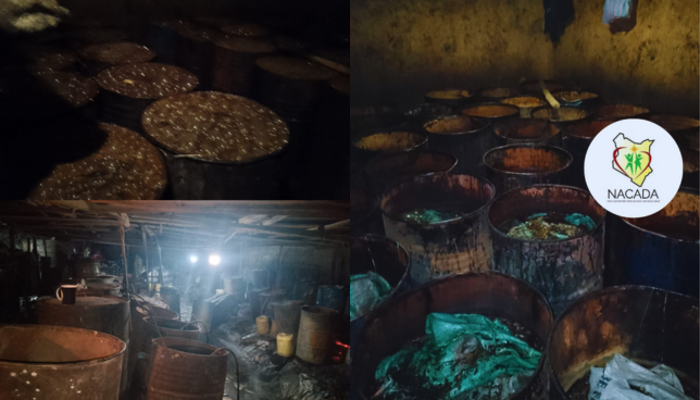 NACADA Busts Nairobi’s Biggest Illicit Brew Cartel in Kawangware Raid