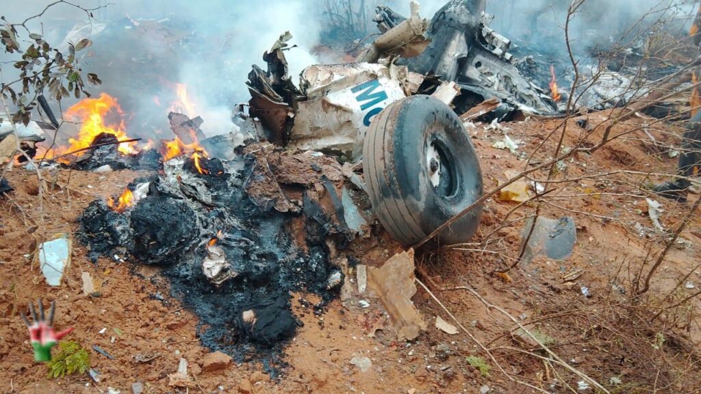 12 Dead: KCAA Confirms Fatal Plane Crash in Kwale’s Tsimba Golini Area
