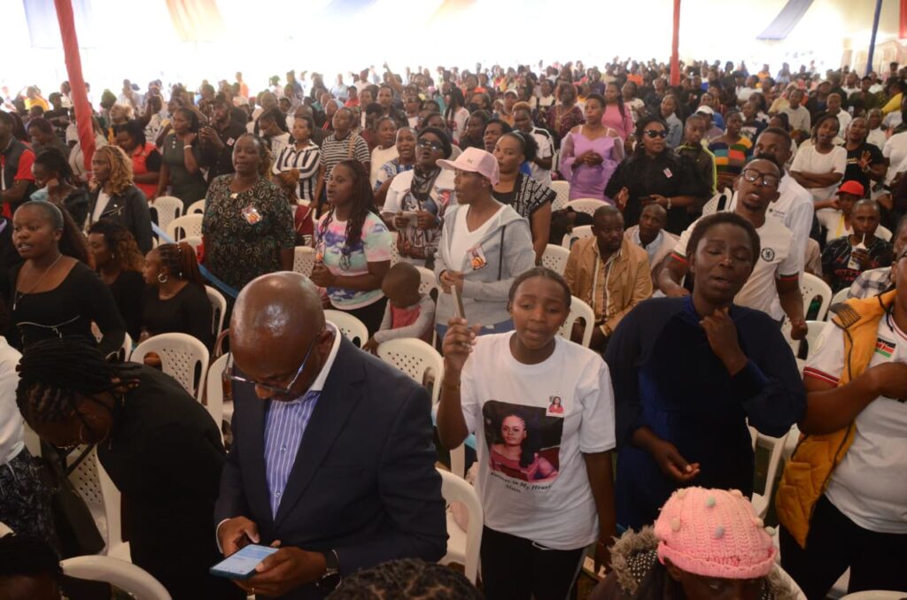 A Star-Studded Send-Off: Top Celebrities Gather for the Burial of Singer Betty Bayo in Kiambu