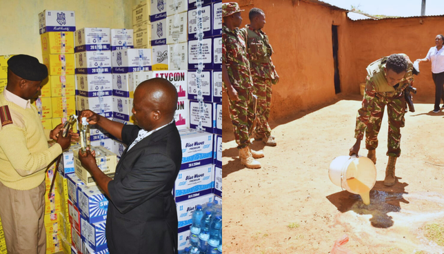 Narok Dawn Raid: NACADA Dismantles Counterfeit Alcohol Syndicate, Arrests Key Distributor