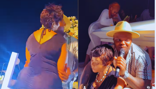 Love Rekindled: Harmonize Proposes to Kajala After Public Reunion