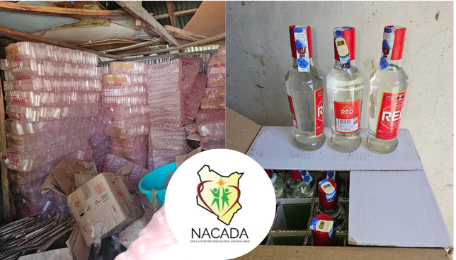 Stones, Goons and Seizures: NACADA Smashes Major Counterfeit Alcohol Empire in Kisumu