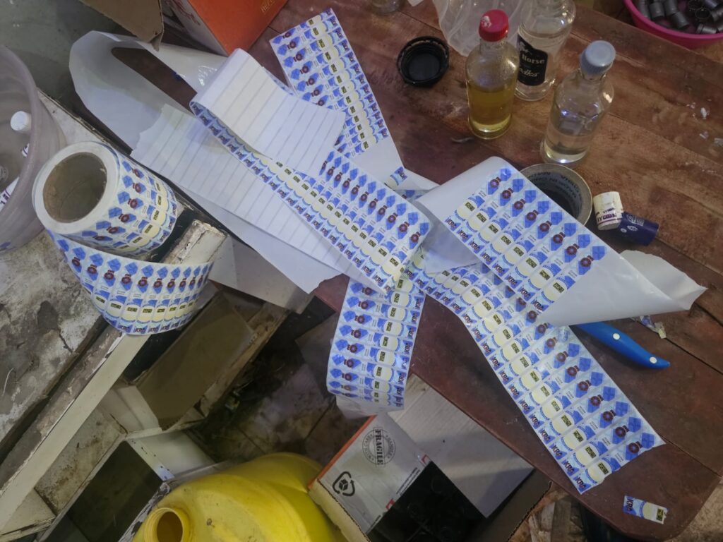 NACADA Busts Major Counterfeit Alcohol Den in Kenol Residence, Seizes Poison-Brewing Kit