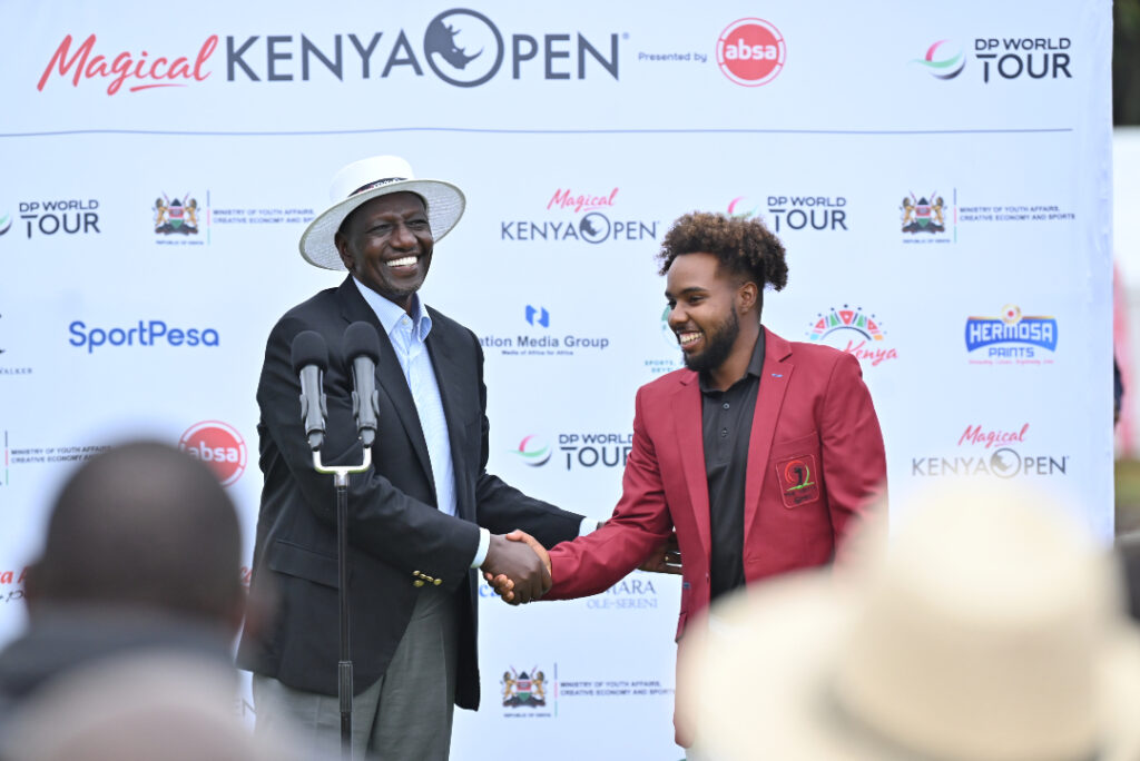 CS Rebecca Miano’s Message to Njoroge Kibugu After Magical Kenya Open Success