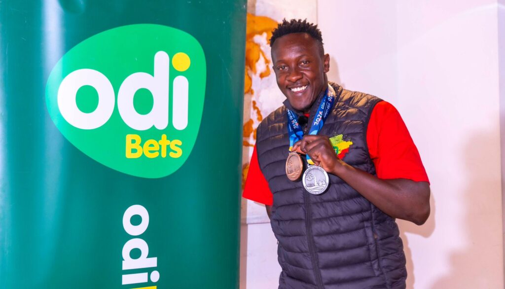 Paralympic Sprinter Samson Ojuka Wins Silver and Bronze at Fazza Grand Prix with Odibets Backing