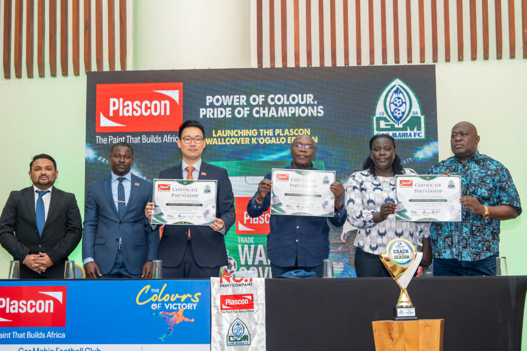 Kansai Plascon rewards Gor Mahia with KSh 1 million and unveils a new KSh 30 million sponsorship deal