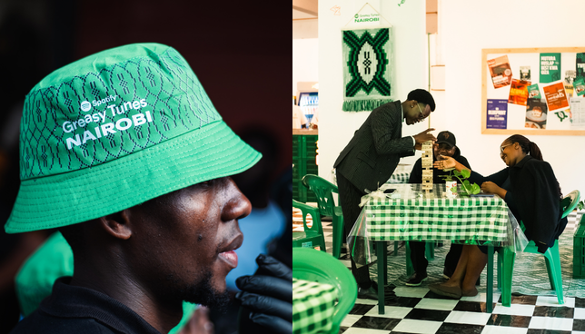 Spotify Opens Greasy Tunes Café Kitchen in Nairobi With The BAG